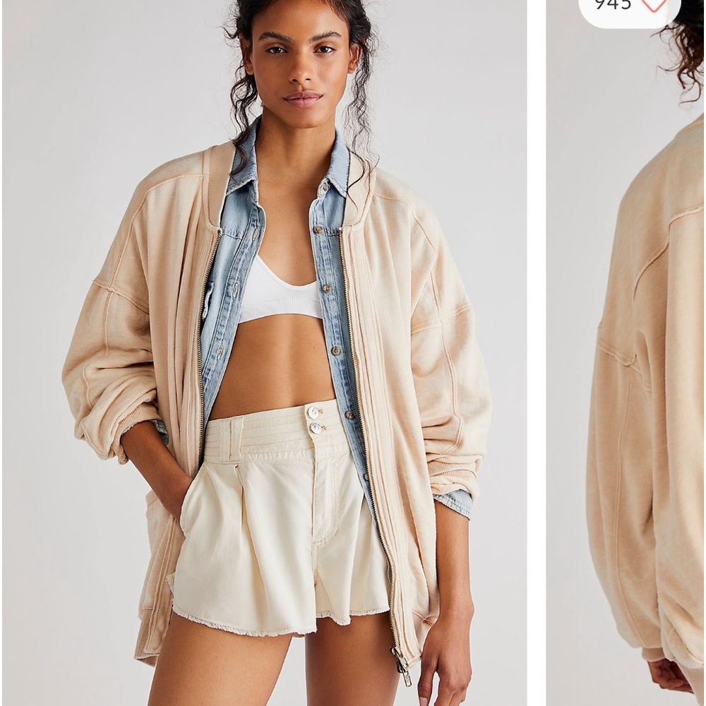 NWT Free People Robby Bomber